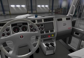 Светлый салон для Kenworth W900версия 1.0 для American Truck Simulator (v1.35.x)