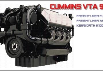 Cummins 903 VTA 660версия 1.1 для American Truck Simulator (v1.35.x)