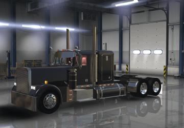 Freightliner FLС 120 Flat Topверсия 1.0 для American Truck Simulator (v1.33.x, - 1.35.x)