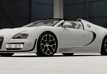 Bugatti Veyronверсия 1.0 для BeamNG.drive