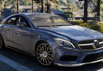 Mercedes-Benz CLS C218 (2022)версия Release для BeamNG.drive (v0.27.x)