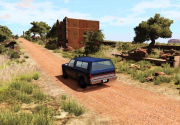 Карта «Bizona Desert»версия 2.0 для BeamNG.drive (v0.27.x)