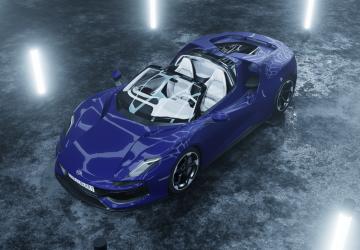 Civetta Scintilla White Interiorверсия 1.1 для BeamNG.drive