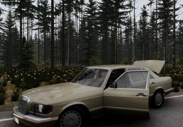 Mercedes-Benz W126 PACK (1984-’91)vRelease для BeamNG.drive