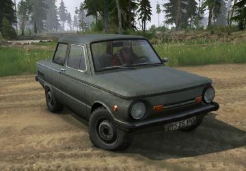 ЗАЗ 968 4x4версия 2 для Spintires: MudRunner (v10.06.19)