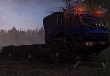 KAMAZ-6345 Arcticверсия 1.5 для SnowRunner (v5.4)