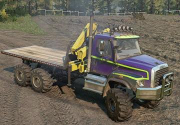 Freightliner 114HDверсия 1.3 для SnowRunner (v5.4)