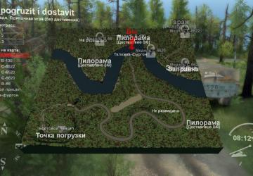 Карта «Погрузить и доставить»версия 1.0 для SpinTires (v03.03.16)
