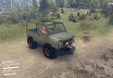 ЛуАЗ-969Мверсия 1 для SpinTires (v03.03.16)