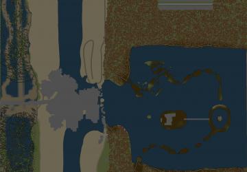 Карта «Тайна водопада»версия Mudrunner для Spintires: MudRunner (v10.06.19)