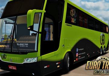 Busscar Jumbuss 380версия 1.1 для Euro Truck Simulator 2 (v1.49.x)