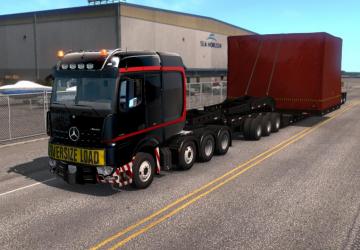 Mercedes Big Stars Actros/Arocs SLTверсия 1.5.5.3 для American Truck Simulator (v1.35.x)