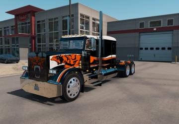 Скин «Catmando» для Peterbilt 389версия 1.0 для American Truck Simulator (v1.31.x, - 1.35.x)