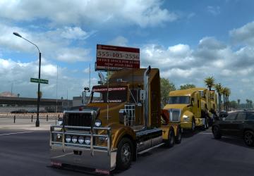 Kenworth T408версия 1.0 для American Truck Simulator (v1.35.x)