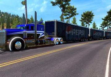Tripe Trailer Pepsi Colaверсия 1.0 для American Truck Simulator (v1.35.x)