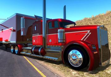 Kenworth The «Phantom» + «Phantom» Trailerv06.09.19 для American Truck Simulator (v1.35.x)