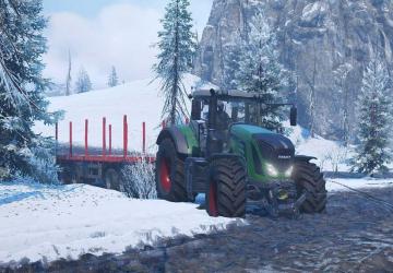 Трактор Fendt 930версия 1.1 для SnowRunner
