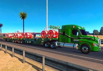 Freightliner Cascadia MXверсия 1.1 для American Truck Simulator (v1.35.x)