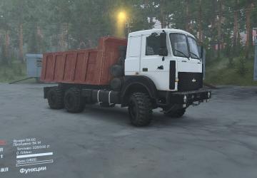 Маз-6317 Автовозверсия 2.0 для SpinTires (v03.03.16)