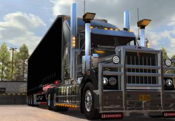 Kenworth T408версия 2.1 для American Truck Simulator (v1.35.x)