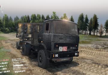 Маз-5434 «Брутальный»версия 1.0 для SpinTires (v03.03.16)