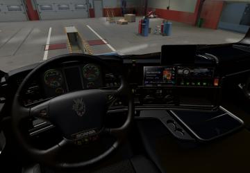 Интерьер для Scania r2009версия 2.0 для Euro Truck Simulator 2 (v1.49+)