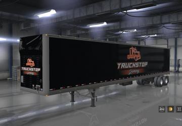 Скин «Truckstop Gaming» для своего прицепаv1.0 для American Truck Simulator (v1.32.x, - 1.35.x)