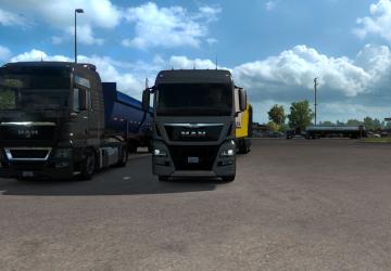 Man Trucksверсия 1.0 для American Truck Simulator (v1.35.x)