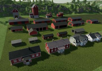 Finnish Farm Buildingsверсия 1.1.0.0 для Farming Simulator 2022