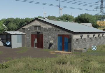 Old Brick Cow Barnверсия 1.1.0.0 для Farming Simulator 2022 (v1.14.x)