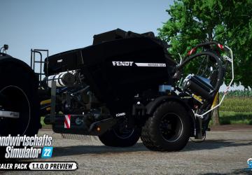 Fendt Baler Packверсия 1.1.0.0 для Farming Simulator 2022
