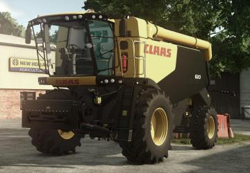 Claas Lexion 600-700 2012-2015версия 1.0.0.0 для Farming Simulator 2025