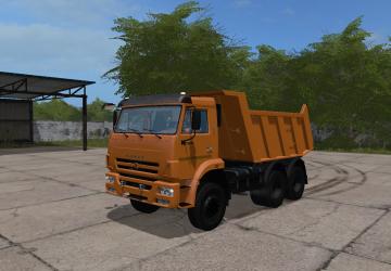 КамАЗ-65111версия 1.1.0.0 для Farming Simulator 2017 (v1.5.x)