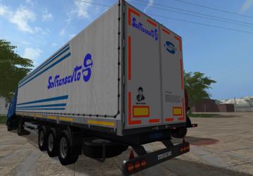 Полуприцеп НЕФАЗ 93341-10-07 Sovtransavtov2.0.0.0 для Farming Simulator 2017 (v1.5.3.1)