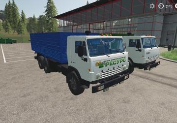 Камаз 53212 Сзап 8357версия 2.1 для Farming Simulator 2019 (v1.7.1.0)