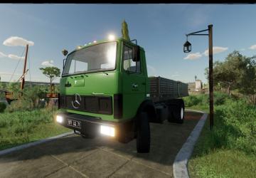 Mercedes Benz 817 «Eurovia»версия 6.0.0.0 для Farming Simulator 2022