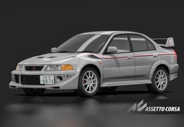 Mitsubishi Lancer Evolution VI GSR TMEверсия 0.94 для Assetto Corsa