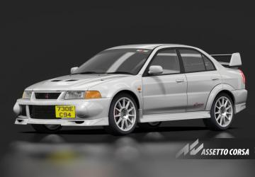 Mitsubishi Lancer Evolution VI RS450версия 0.94 для Assetto Corsa