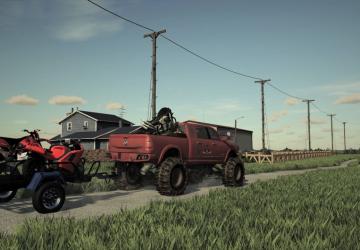 Motorcycle Trailerверсия 1.0.0.0 для Farming Simulator 2022