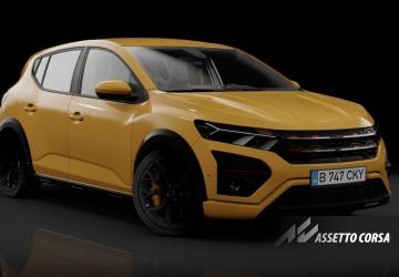 Dacia Sandero RS 2024версия 1.0 для Assetto Corsa