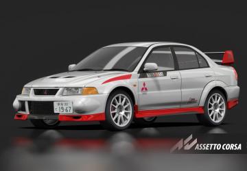 Mitsubishi Lancer Evolution VI GSR Zero Fighterv0.94 для Assetto Corsa