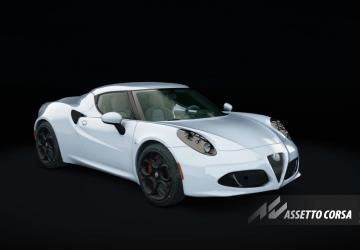 Alfa Romeo 4Cверсия 1.0 для Assetto Corsa