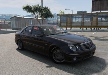 Mercedes-Benz W211версия 1.1 для BeamNG.drive (v0.27)