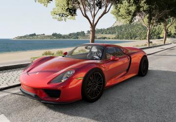 Porsche 918 Spyderверсия 1.0 для BeamNG.drive