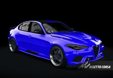 687 Bros Alpha Romeo Giulia quadrifoglio gangv1.0 для Assetto Corsa