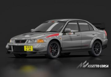 Mitsubishi Lancer Evolution VI GSR Extremev0.94 для Assetto Corsa
