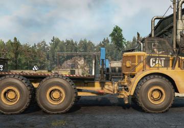 Cat745C_Extremeверсия 1.4 для SnowRunner (v5.2)