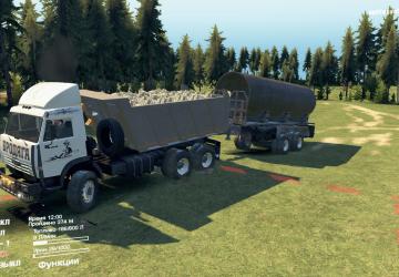 Камаз-65111версия 4.0 для SpinTires (v03.03.16)