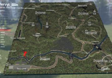 Карта «Первый Блин»версия 1 для SpinTires (v03.03.16)