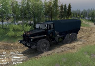 Текстура «Ночной охотник» для Урал-375версия 1.1 для SpinTires (v03.03.16)
